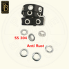 Stainless Steel SS304 Eyelets for Shoes
