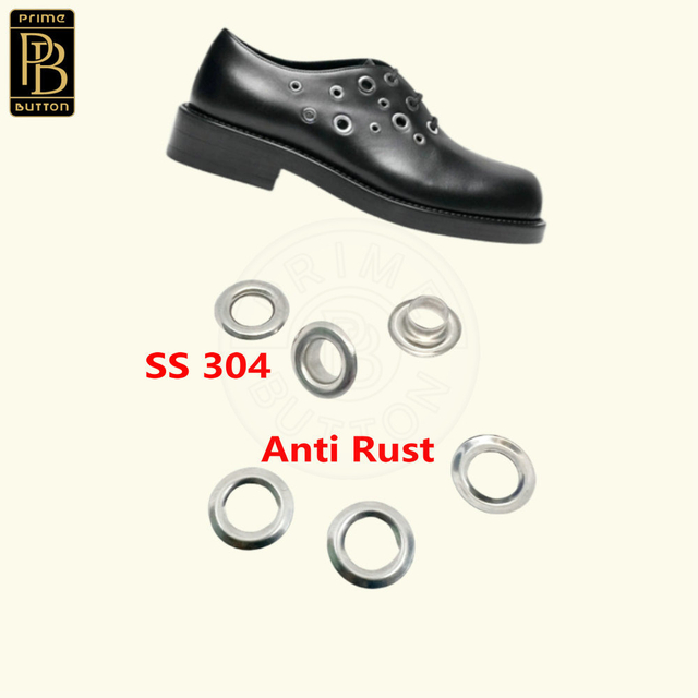 Stainless Steel SS304 Eyelets for Shoes